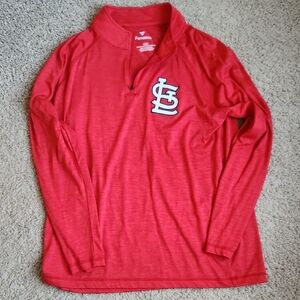 Fanatics Red Long Sleeve Kids Tee